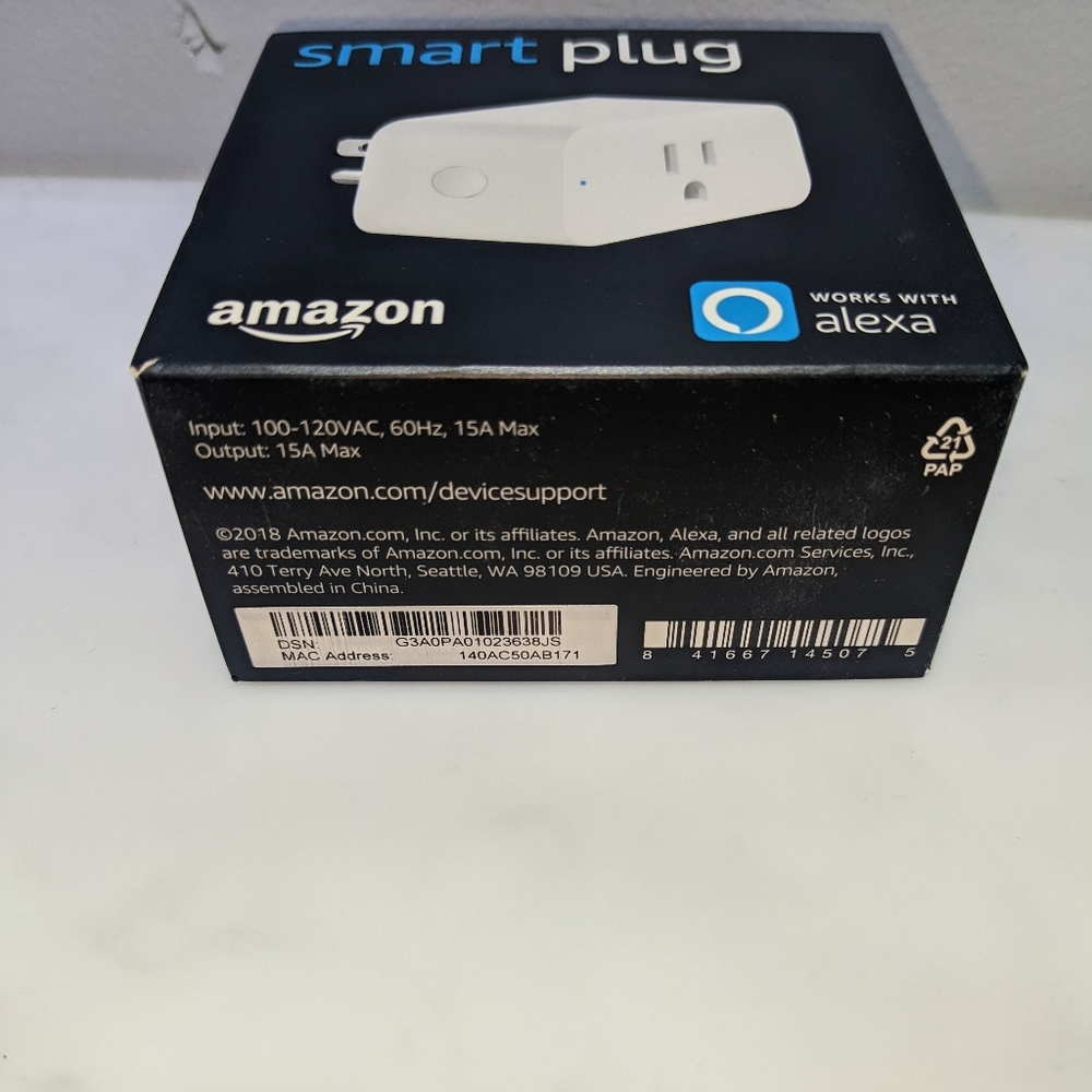 Smart Plug / Amazon Smart Plug - Picture 5 of 9